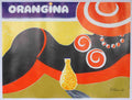 VillemotOranHorz Vintage Advert A4 Photo Print