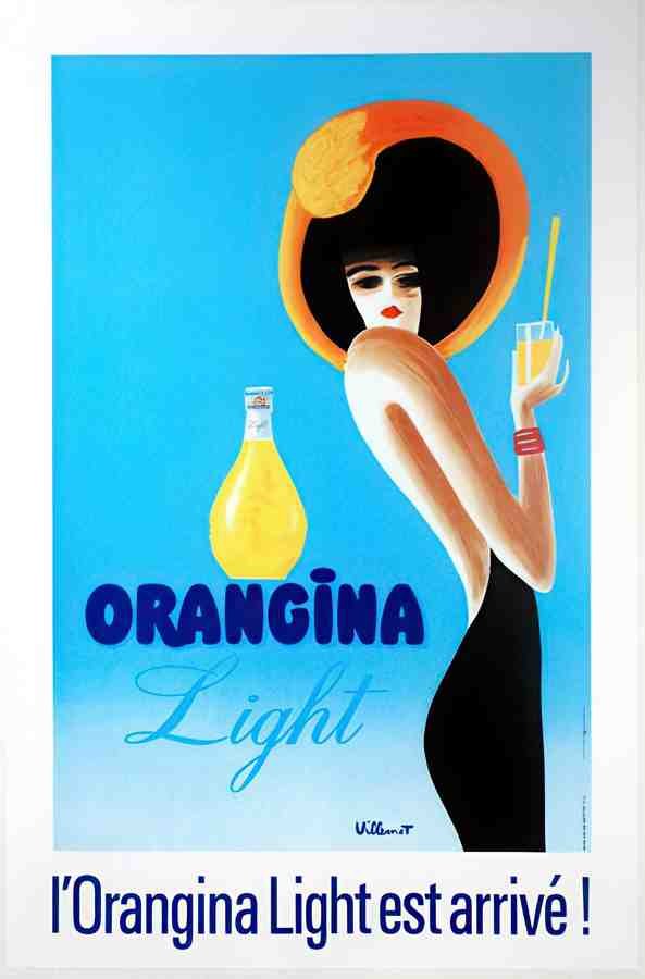 VillemotOrangina (1) Vintage Advert A4 Photo Print