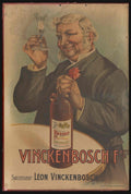 Vincenbosch Wine Vintage Vintage Retro Advert Poster