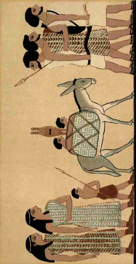 Vincent Brooks Day Lith The Pharaohs and their people 1884 Asiatic immigrants A4 Photo Print
