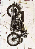 Vincent HRD 1949 aged A4 Photo Print