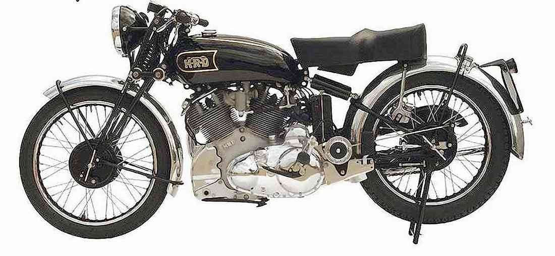 Vincent HRD BlackShadow 1950 A4 Photo Print