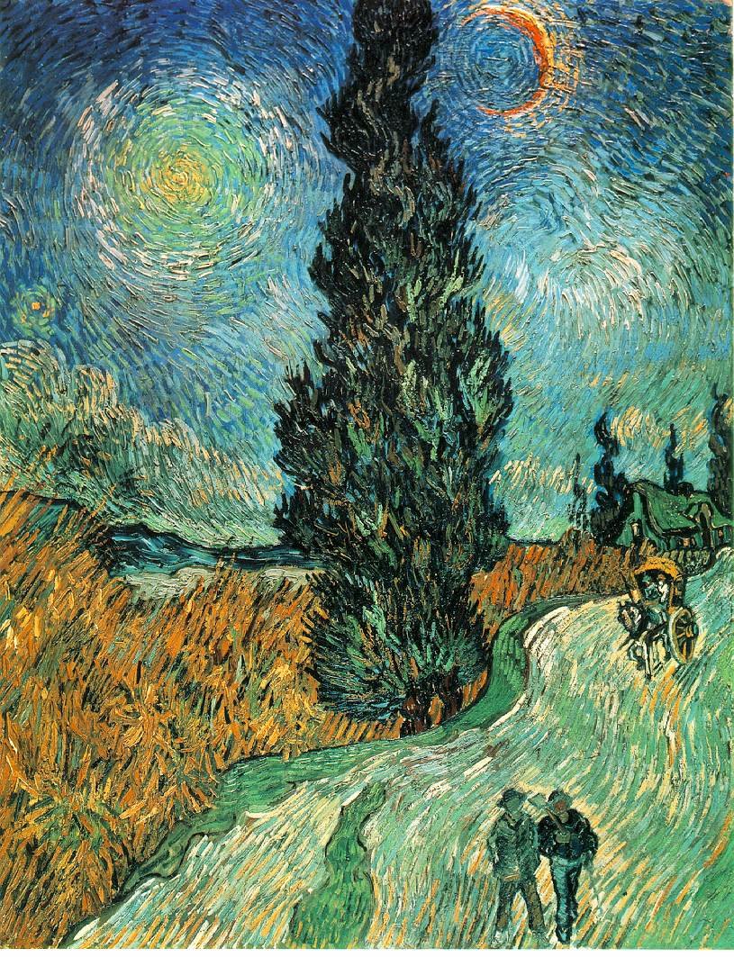 Vincent Van Gogh Cyp Star Art A4 Photo Print