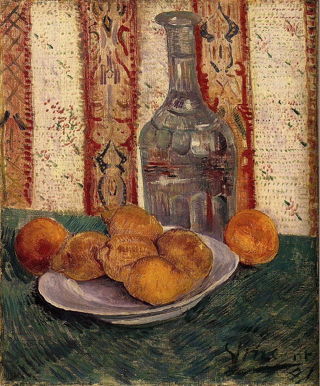 Vincent Van Gogh Gogh Lemonsb Art A4 Photo Print