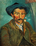 Vincent Van Gogh Gogh Mansmoke Art A4 Photo Print