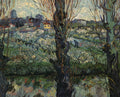 Vincent Van Gogh Gogh Orchard Bloom Poplars Art A4 Photo Print