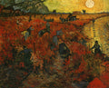 Vincent Van Gogh Gogh Red Vineyard Art A4 Photo Print