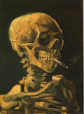 Vincent Van Gogh Gogh Skull Cigarette Art A4 Photo Print