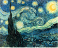 Vincent Van Gogh Gogh Starry Night Art A4 Photo Print