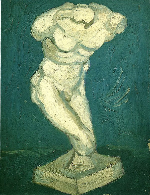 Vincent Van Gogh Gogh Statuette Art A4 Photo Print