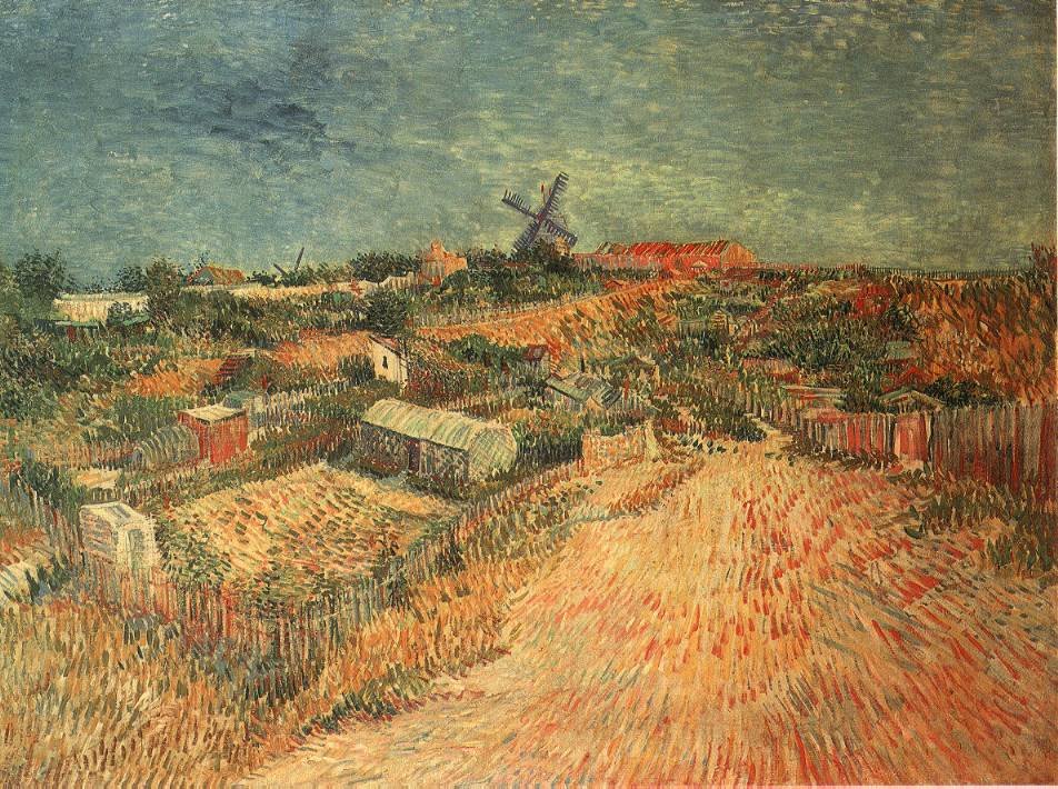 Vincent Van Gogh Gogh Vegetable Montmartre Art A4 Photo Print