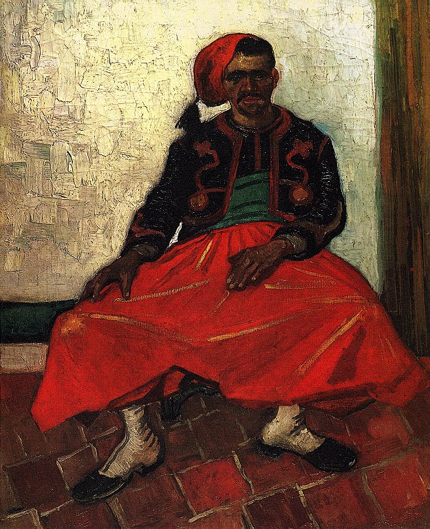 Vincent Van Gogh Gogh Zouave Art A4 Photo Print