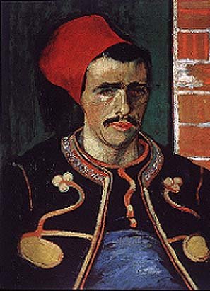 Vincent Van Gogh Gogh Zouave Breastb Art A4 Photo Print