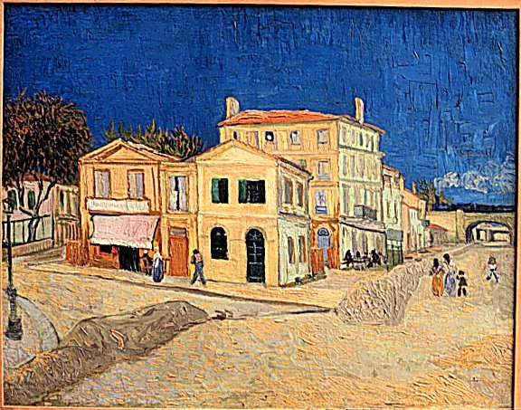 Vincent Van Gogh Vangogh Yellowhse Art A4 Photo Print
