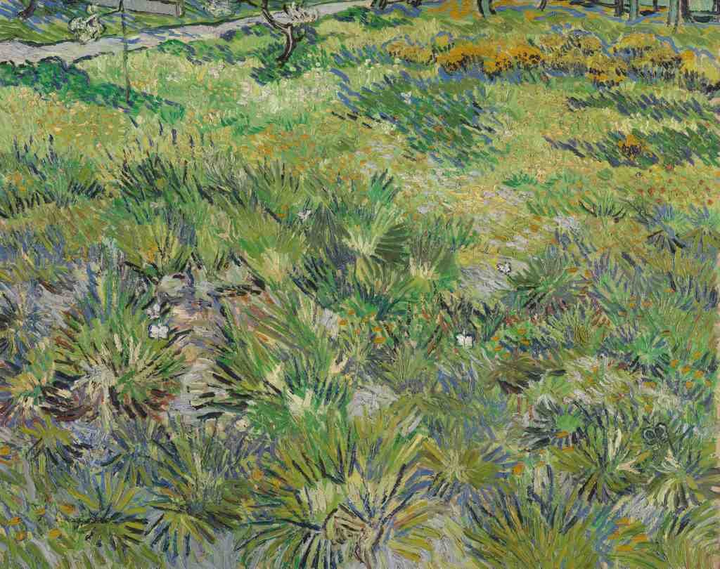 Vincent van Gogh Long Grass with Butterflies A4 Photo Print