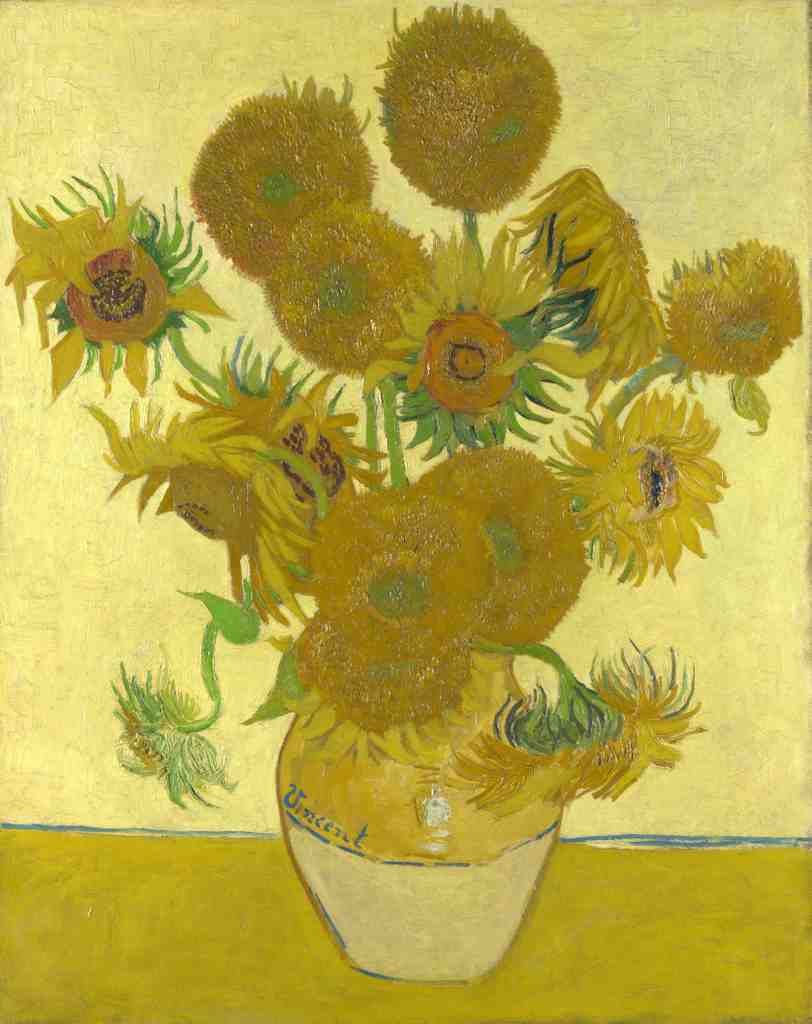 Vincent van Gogh Sunflowers A4 Photo Print