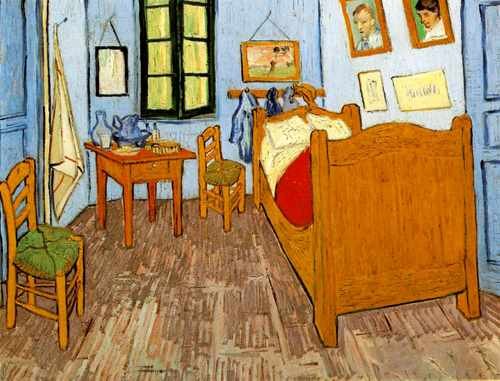 Vincents Bedroom In Arles 1889 A4 Photo Print