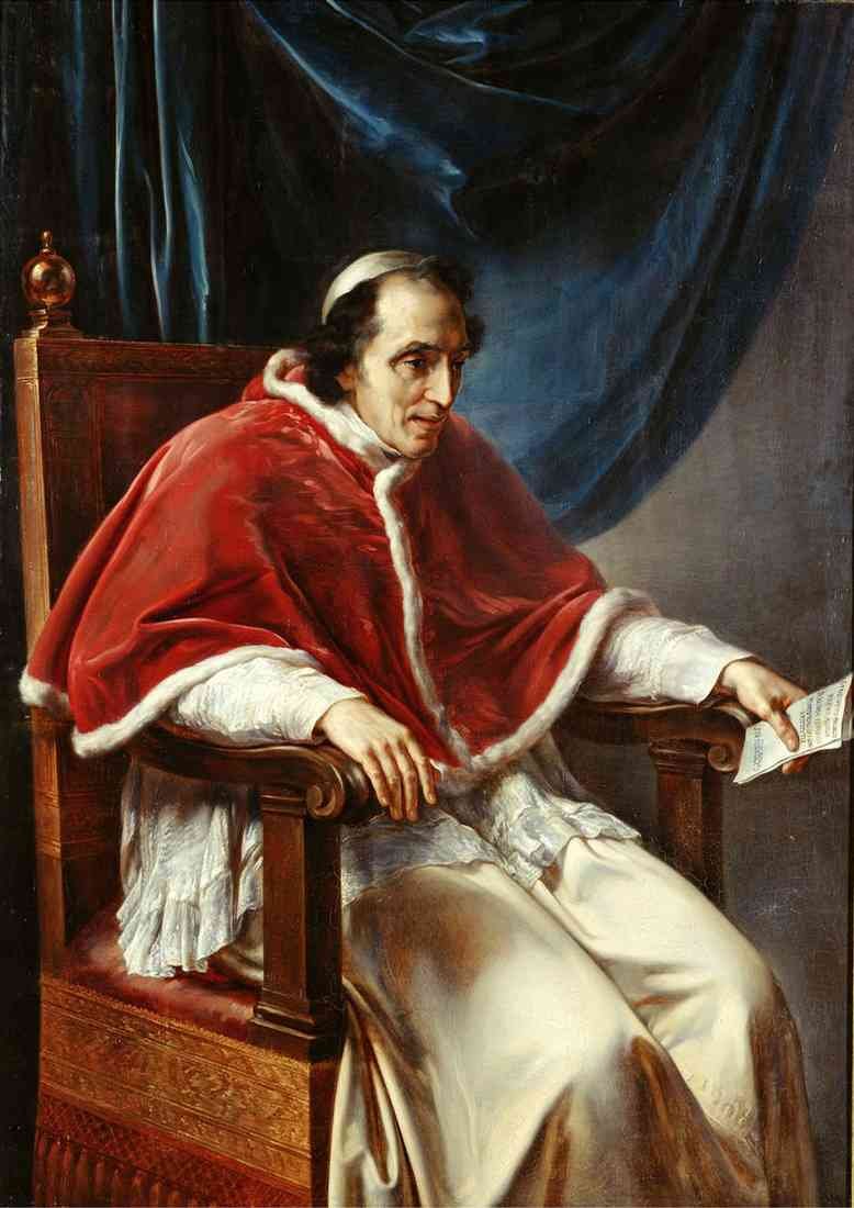 Vincenzo Camuccini pio vii piovii A4 Photo Print