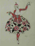 Vingt Cinq Costumes Pour Le Theatre 1920 George Barbier 06 A4 Photo Print