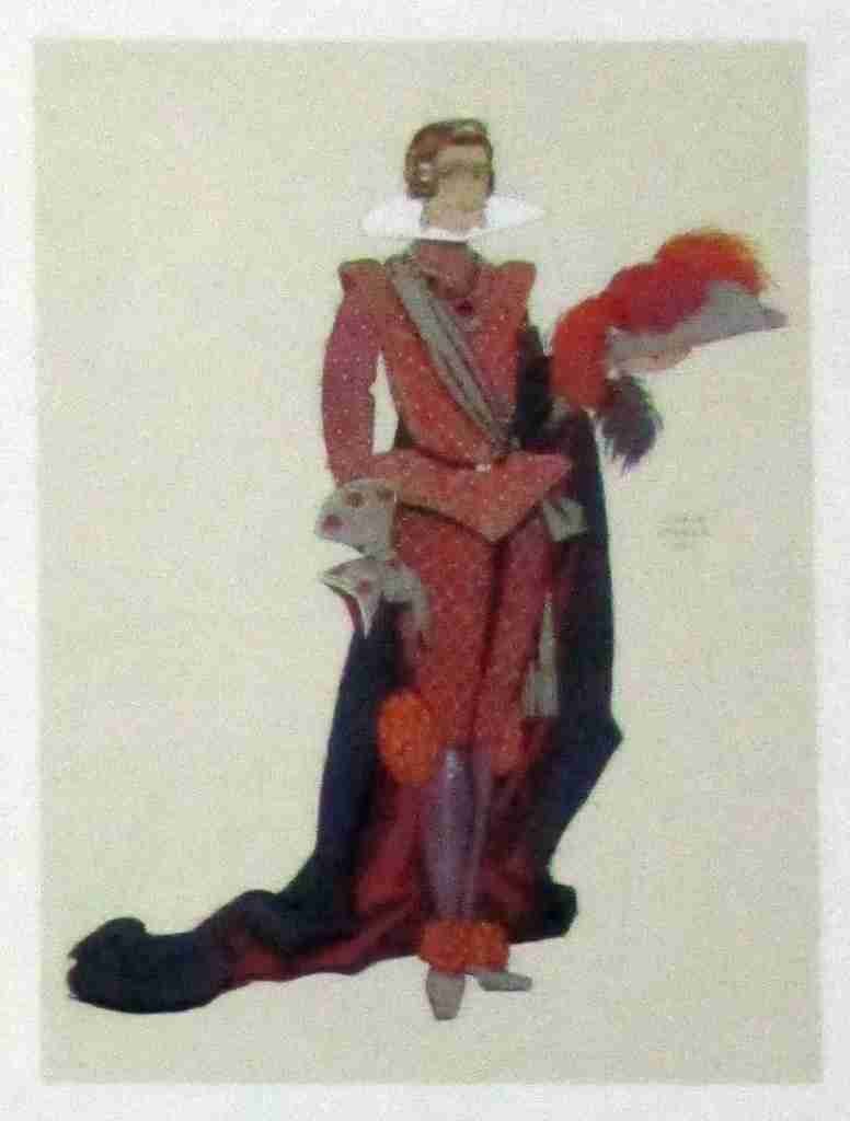 Vingt Cinq Costumes Pour Le Theatre George Barbier 01 2 A4 Photo Print
