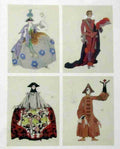 Vingt Cinq Costumes Pour Le Theatre George Barbier 01 A4 Photo Print