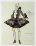 Vingt Cinq Costumes Pour Le Theatre George Barbier 02 2 A4 Photo Print