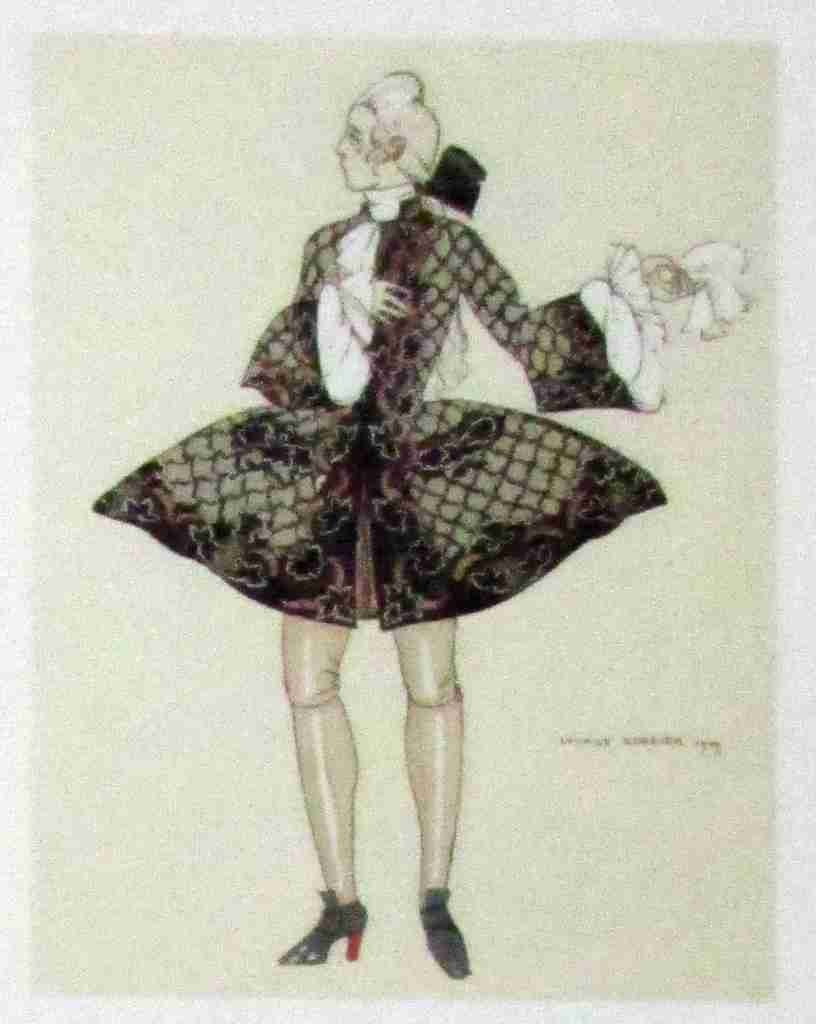 Vingt Cinq Costumes Pour Le Theatre George Barbier 02 2 A4 Photo Print