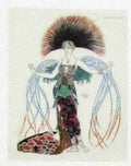 Vingt Cinq Costumes Pour Le Theatre George Barbier 03 1 A4 Photo Print
