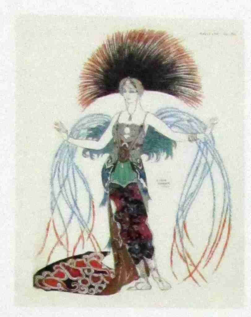 Vingt Cinq Costumes Pour Le Theatre George Barbier 03 1 A4 Photo Print