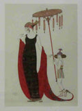 Vingt Cinq Costumes Pour Le Theatre Interesting Umbrella George Barbier A4 Photo Print