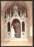 Vintage A funeral vault in the Campo Santo Genoa A4 Photo Print