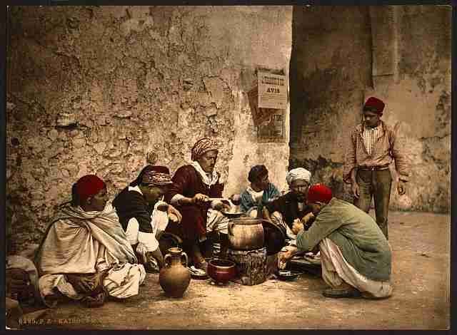 Vintage A traveling cook Kairwan A4 Photo Print