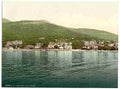 Vintage Abbazia from the sea Istria A4 Photo Print