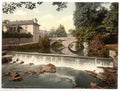 Vintage Abbey Bridge Tavistock England A4 Photo Print