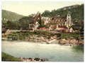 Vintage Abbey from the ferry Tintern A4 Photo Print