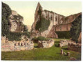 Vintage Abbey from the guest house Tintern A4 Photo Print
