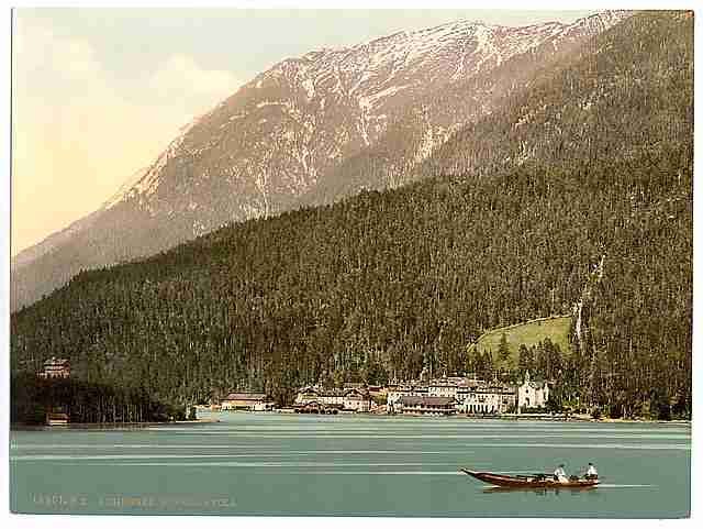 Vintage Achensee II Scholastica Tyrol A4 Photo Print