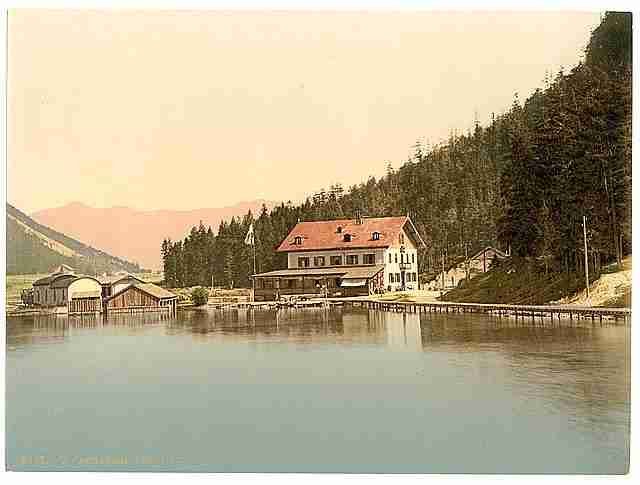 Vintage Achensee Seepitz Tyrol A4 Photo Print