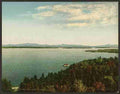 Vintage Across the lake from Hotel Champlain NY A4 Photo Print