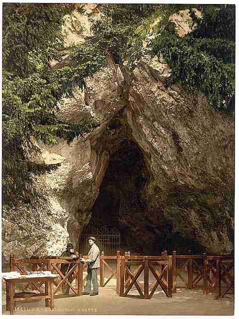 Vintage Adelsberg the grotto Carniola A4 Photo Print