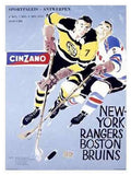 Vintage Advert Cinzano Hockey A4 Photo Print