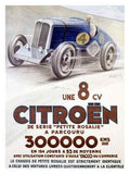 Vintage Advert Citroen Une 8 CV A4 Photo Print