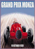 Vintage Advert Grand Prix Monza 1938 A4 Photo Print