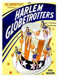 Vintage Advert Harlem Globetrotters 29th Season Tour A4 Photo Print