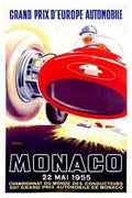 Vintage Advert Monaco Grand Prix 1955 A4 Photo Print