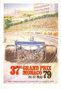 Vintage Advert Monaco Grand Prix 1979 A4 Photo Print