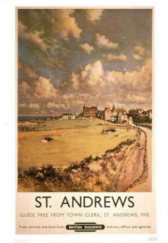 Vintage Advert St Andrews Macintosh Patrick British Rail A4 Photo Print