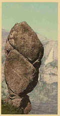 Vintage Agassiz Rock Union Point & Yosemite Falls A4 Photo Print