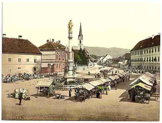 Vintage Agram Capital Palace Croatia A4 Photo Print