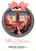 Vintage Airline Holiday 1950s Vintage Retro Advert Poster